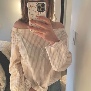 Wilfred Off Shoulder Blouse